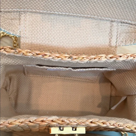 Sea & Grass Laurel petite Dusty Blue Purse - Picture 9 of 12